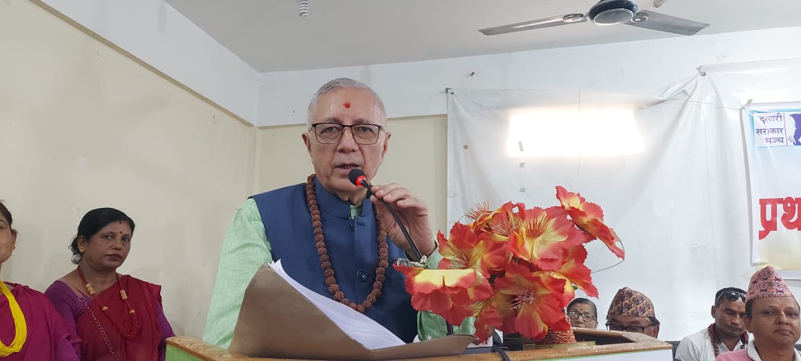 धरानमा शेखरले भने  : देशमा जातीय द्वन्द्व निम्त्याउन खोजिँदैछ