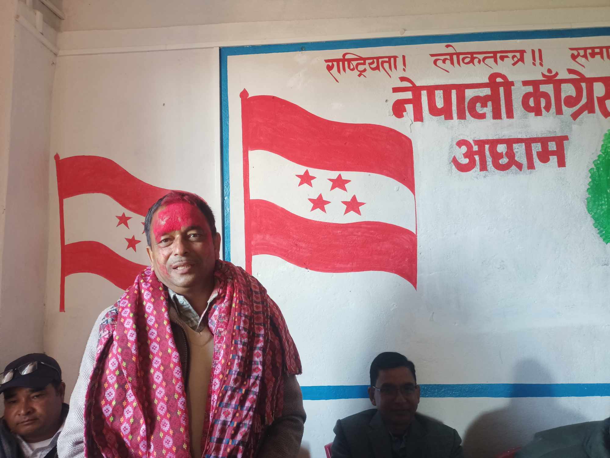 नेपाली काङ्ग्रेस अछामको उपसभापतिमा अर्जुन ताम्राकार चयन 
