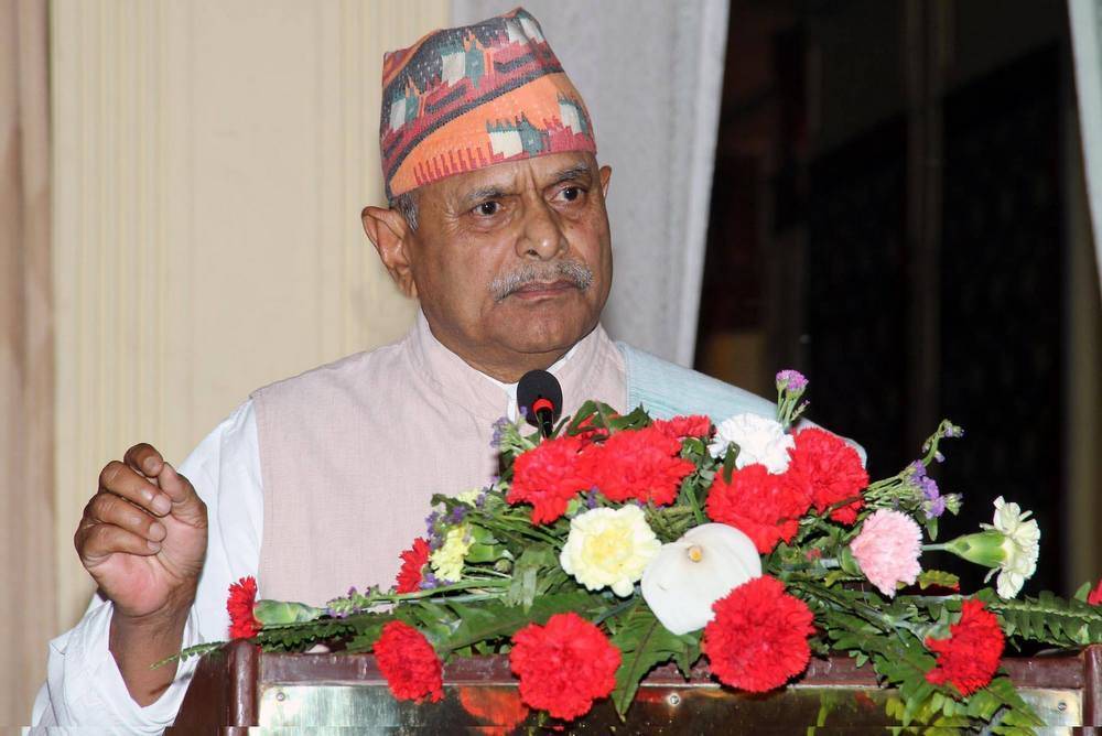 सबै गम्भीर भएर नेपालको अस्तित्व जोगाउन प्रथम राष्ट्रपतिको आह्वान