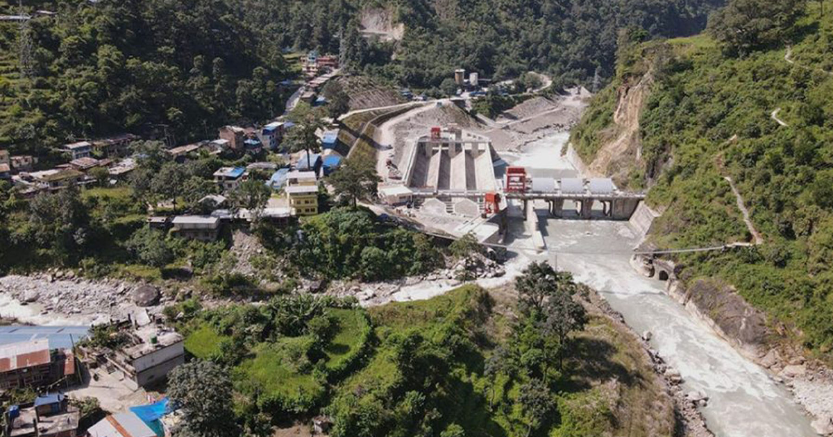 भोटेकोशी जलविद्युत स्ल्याबमामा फसेर बेपत्ता भएका दुई मजदूरको शब फेला, ११ घाइते